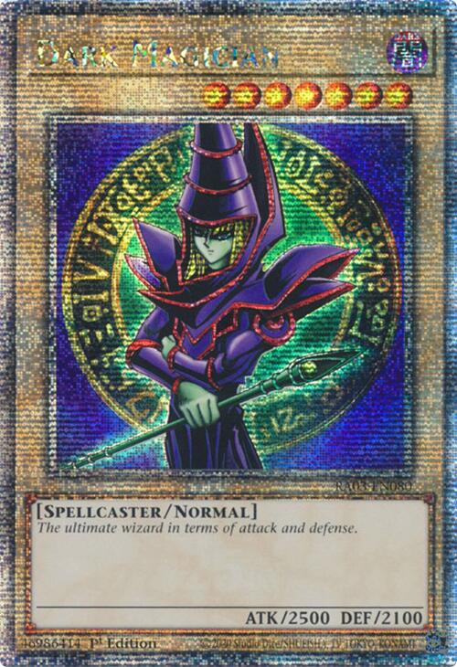 Dark Magician (Quarter Century Secret Rare) [RA03-EN080] Quarter Century Secret Rare | Mega City Incorporated