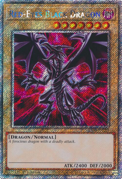 Red-Eyes Black Dragon (Platinum Secret Rare) [RA03-EN081] Platinum Secret Rare | Mega City Incorporated