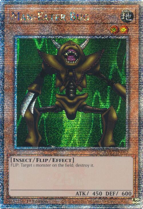 Man-Eater Bug (Quarter Century Secret Rare) [RA03-EN082] Quarter Century Secret Rare | Mega City Incorporated