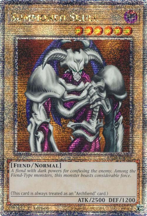 Summoned Skull (Quarter Century Secret Rare) [RA03-EN086] Quarter Century Secret Rare | Mega City Incorporated