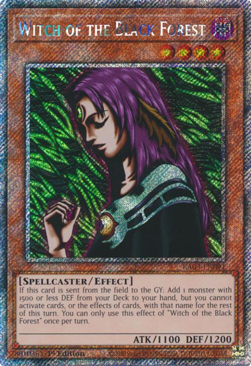 Witch of the Black Forest (Platinum Secret Rare) [RA03-EN091] Platinum Secret Rare | Mega City Incorporated