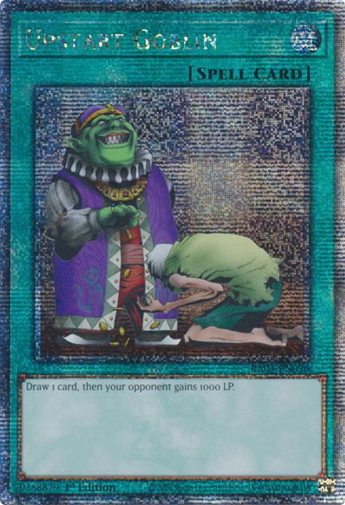 Upstart Goblin (Quarter Century Secret Rare) [RA03-EN096] Quarter Century Secret Rare | Mega City Incorporated