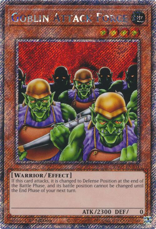 Goblin Attack Force (Platinum Secret Rare) [RA03-EN101] Platinum Secret Rare | Mega City Incorporated