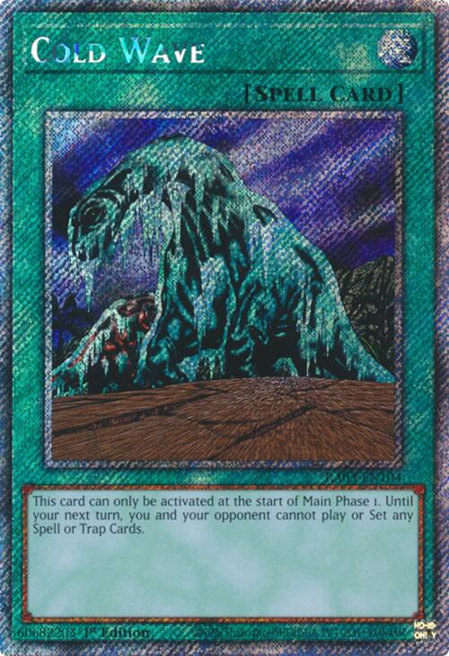 Cold Wave (Platinum Secret Rare) [RA03-EN104] Platinum Secret Rare | Mega City Incorporated