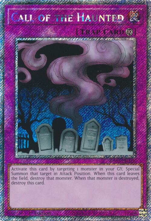 Call of the Haunted (Platinum Secret Rare) [RA03-EN108] Platinum Secret Rare | Mega City Incorporated