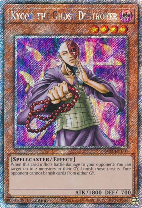 Kycoo the Ghost Destroyer (Platinum Secret Rare) [RA03-EN110] Platinum Secret Rare | Mega City Incorporated