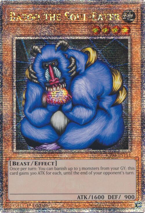 Bazoo the Soul-Eater (Quarter Century Secret Rare) [RA03-EN111] Quarter Century Secret Rare | Mega City Incorporated