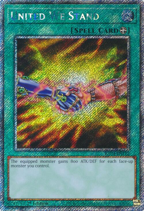 United We Stand (Platinum Secret Rare) [RA03-EN112] Platinum Secret Rare | Mega City Incorporated