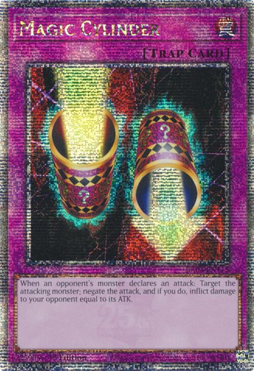 Magic Cylinder (Quarter Century Secret Rare) [RA03-EN115] Quarter Century Secret Rare | Mega City Incorporated