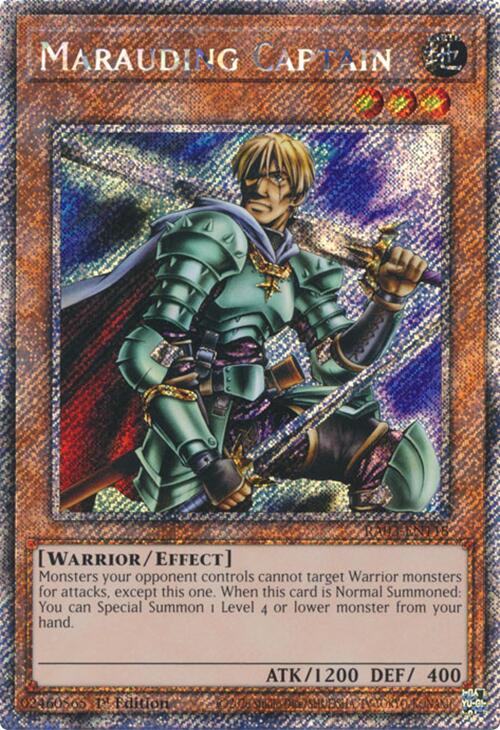 Marauding Captain (Platinum Secret Rare) [RA03-EN118] Platinum Secret Rare | Mega City Incorporated