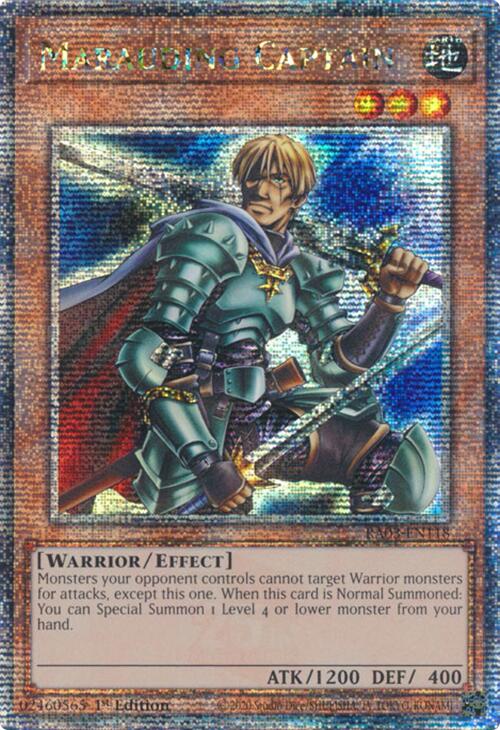 Marauding Captain (Quarter Century Secret Rare) [RA03-EN118] Quarter Century Secret Rare | Mega City Incorporated