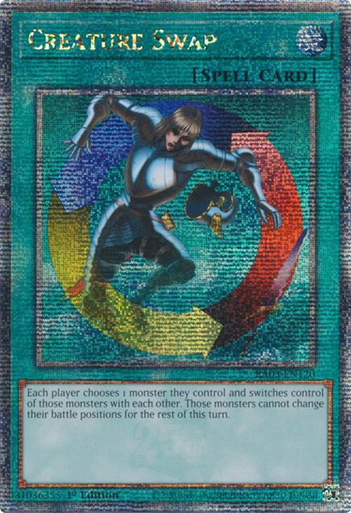 Creature Swap (Quarter Century Secret Rare) [RA03-EN120] Quarter Century Secret Rare | Mega City Incorporated