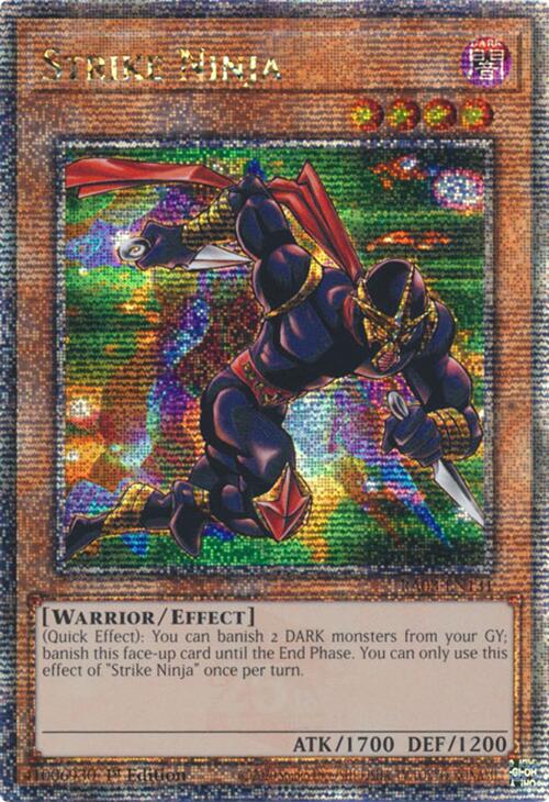 Strike Ninja (Quarter Century Secret Rare) [RA03-EN131] Quarter Century Secret Rare | Mega City Incorporated