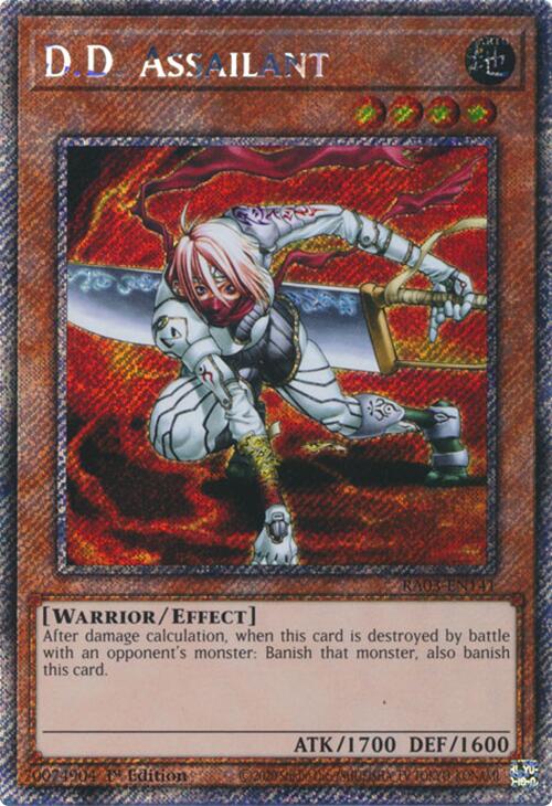 D.D. Assailant (Platinum Secret Rare) [RA03-EN141] Platinum Secret Rare | Mega City Incorporated