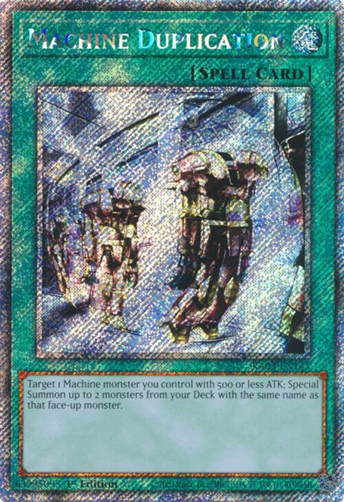 Machine Duplication (Platinum Secret Rare) [RA03-EN145] Platinum Secret Rare | Mega City Incorporated