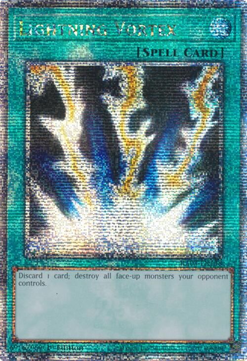 Lightning Vortex (Quarter Century Secret Rare) [RA03-EN148] Quarter Century Secret Rare | Mega City Incorporated