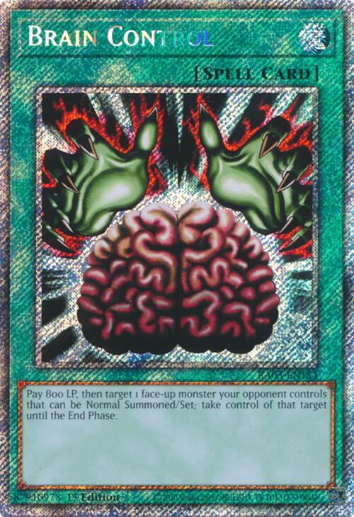 Brain Control (Platinum Secret Rare) [RA03-EN154] Platinum Secret Rare | Mega City Incorporated