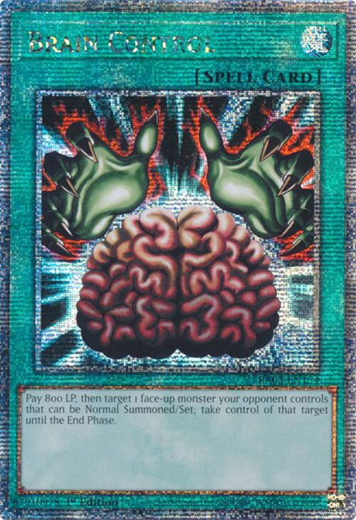 Brain Control (Quarter Century Secret Rare) [RA03-EN154] Quarter Century Secret Rare | Mega City Incorporated