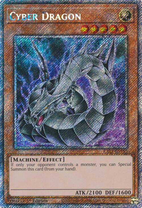 Cyber Dragon (Platinum Secret Rare) [RA03-EN155] Platinum Secret Rare | Mega City Incorporated