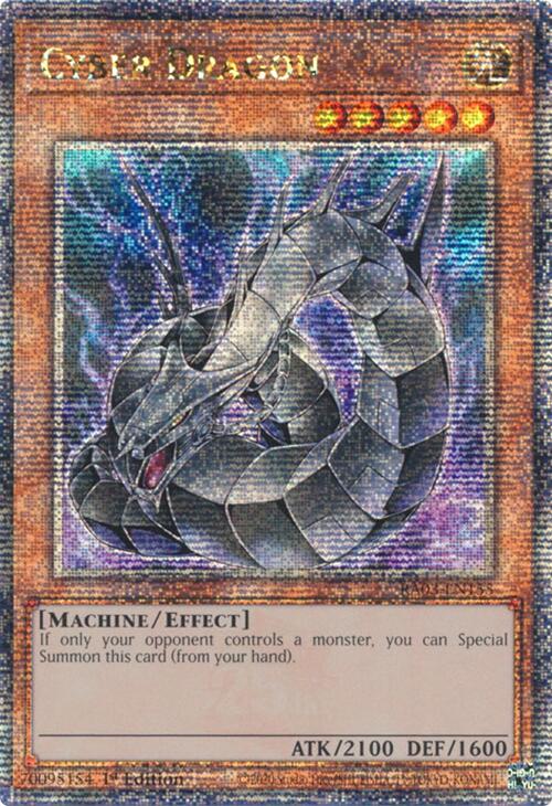 Cyber Dragon (Quarter Century Secret Rare) [RA03-EN155] Quarter Century Secret Rare | Mega City Incorporated