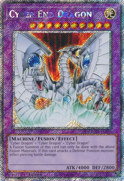 Cyber End Dragon (Platinum Secret Rare) [RA03-EN156] Platinum Secret Rare | Mega City Incorporated