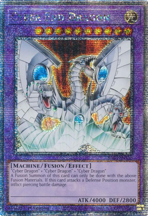 Cyber End Dragon (Quarter Century Secret Rare) [RA03-EN156] Quarter Century Secret Rare | Mega City Incorporated