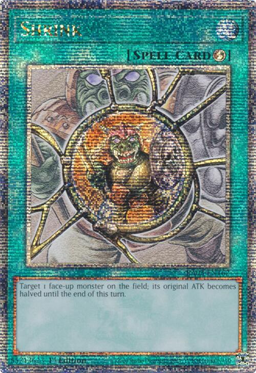 Shrink (Quarter Century Secret Rare) [RA03-EN162] Quarter Century Secret Rare | Mega City Incorporated