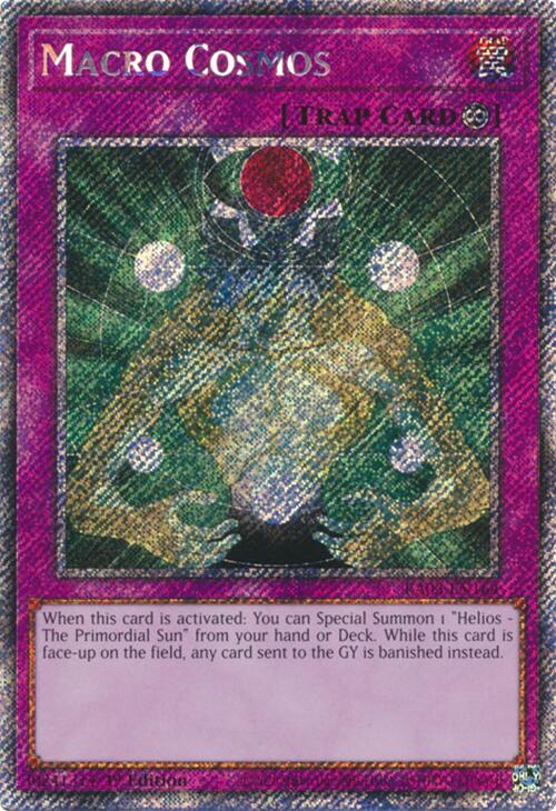 Macro Cosmos (Platinum Secret Rare) [RA03-EN164] Platinum Secret Rare | Mega City Incorporated