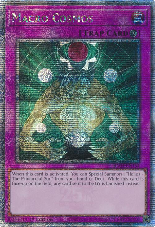 Macro Cosmos (Quarter Century Secret Rare) [RA03-EN164] Quarter Century Secret Rare | Mega City Incorporated