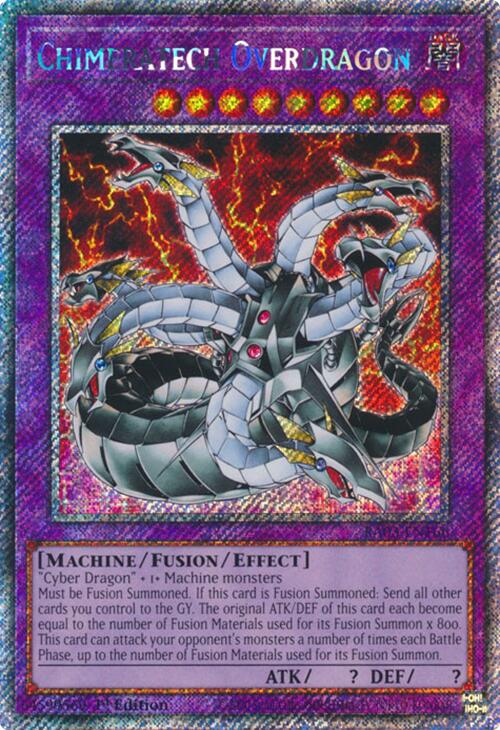 Chimeratech Overdragon (Platinum Secret Rare) [RA03-EN166] Platinum Secret Rare | Mega City Incorporated