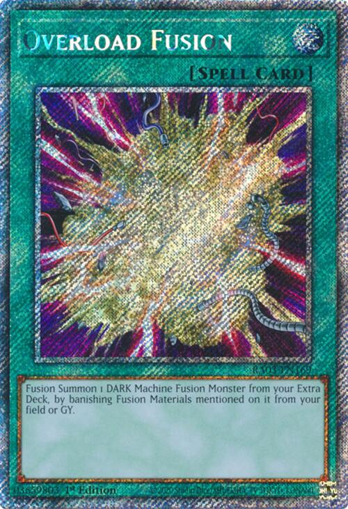 Overload Fusion (Platinum Secret Rare) [RA03-EN169] Platinum Secret Rare | Mega City Incorporated