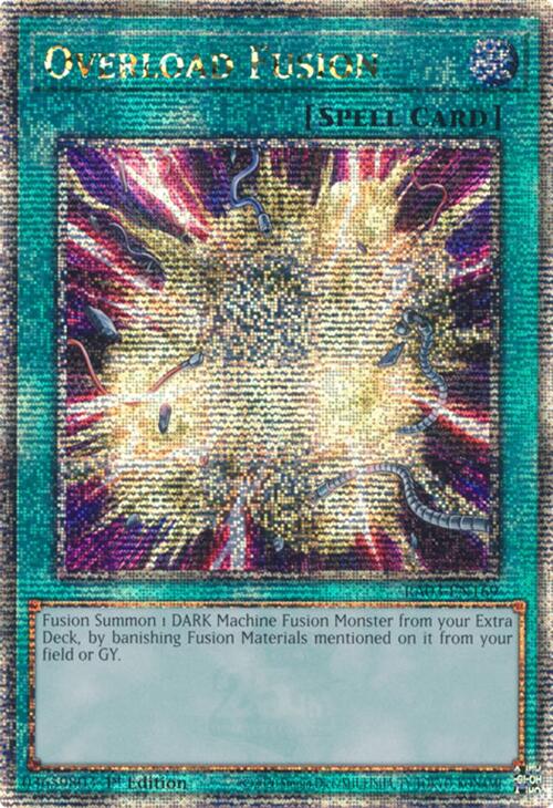 Overload Fusion (Quarter Century Secret Rare) [RA03-EN169] Quarter Century Secret Rare | Mega City Incorporated