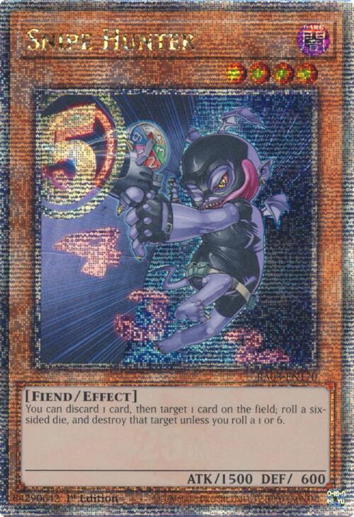 Snipe Hunter (Quarter Century Secret Rare) [RA03-EN170] Quarter Century Secret Rare | Mega City Incorporated