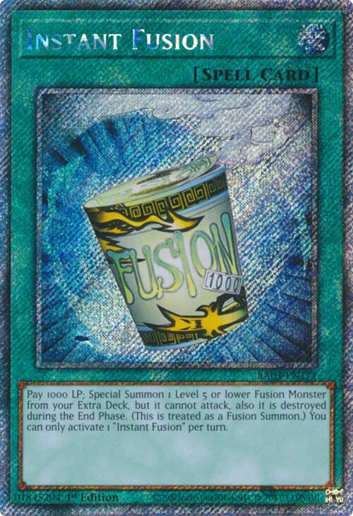 Instant Fusion (Platinum Secret Rare) [RA03-EN171] Platinum Secret Rare | Mega City Incorporated