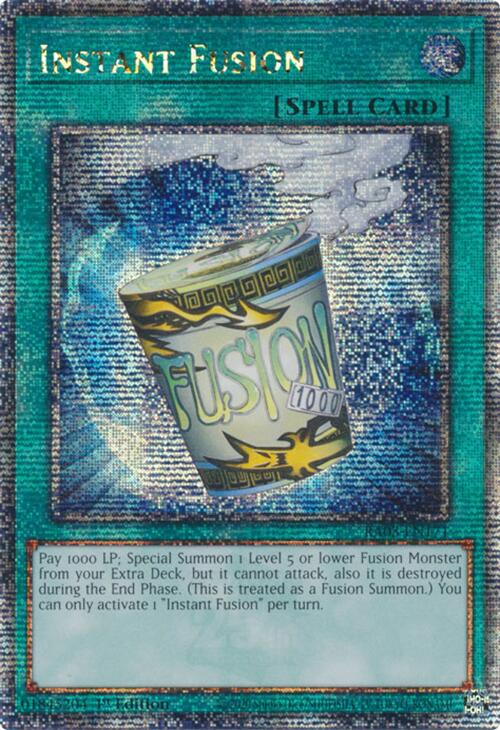 Instant Fusion (Quarter Century Secret Rare) [RA03-EN171] Quarter Century Secret Rare | Mega City Incorporated