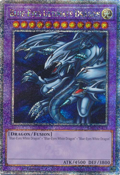 Blue-Eyes Ultimate Dragon (Quarter Century Secret Rare) [RA03-EN178] Quarter Century Secret Rare | Mega City Incorporated