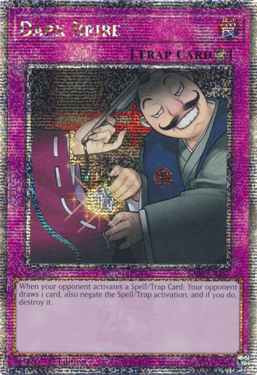 Dark Bribe (Quarter Century Secret Rare) [RA03-EN187] Quarter Century Secret Rare | Mega City Incorporated