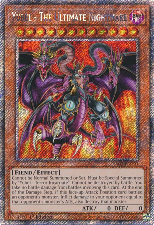 Yubel - The Ultimate Nightmare (Platinum Secret Rare) [RA03-EN191] Platinum Secret Rare | Mega City Incorporated