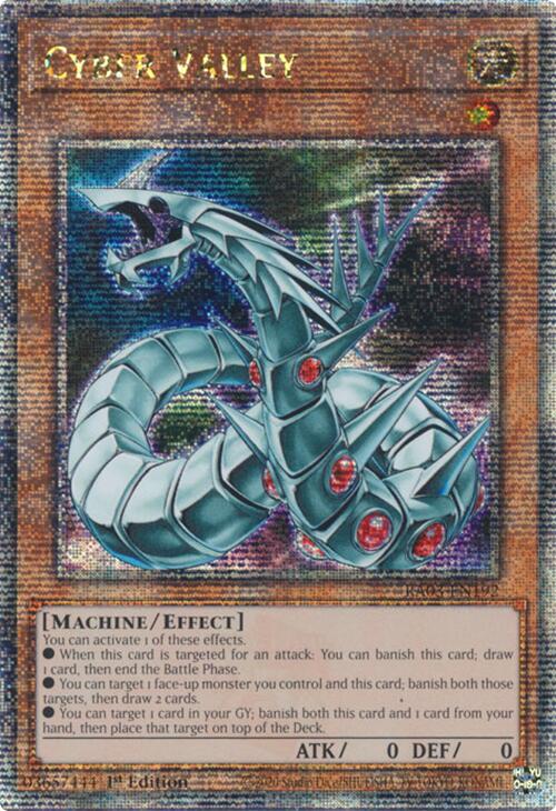 Cyber Valley (Quarter Century Secret Rare) [RA03-EN192] Quarter Century Secret Rare | Mega City Incorporated