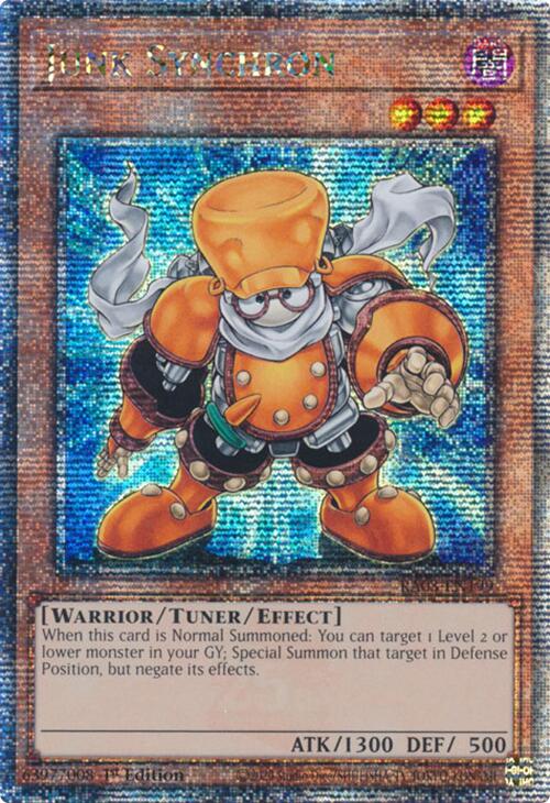 Junk Synchron (Quarter Century Secret Rare) [RA03-EN199] Quarter Century Secret Rare | Mega City Incorporated