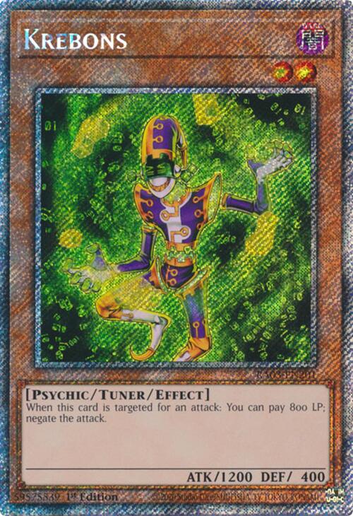 Krebons (Platinum Secret Rare) [RA03-EN201] Platinum Secret Rare | Mega City Incorporated