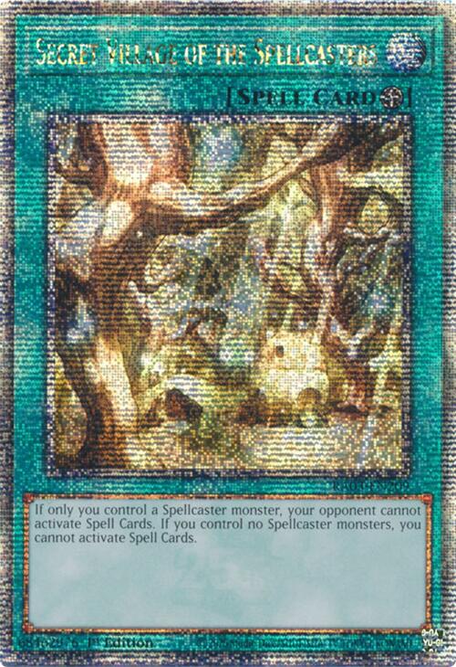 Secret Village of the Spellcasters (Quarter Century Secret Rare) [RA03-EN209] Quarter Century Secret Rare | Mega City Incorporated