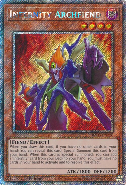 Infernity Archfiend (Platinum Secret Rare) [RA03-EN220] Platinum Secret Rare | Mega City Incorporated