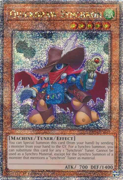 Quickdraw Synchron (Quarter Century Secret Rare) [RA03-EN228] Quarter Century Secret Rare | Mega City Incorporated