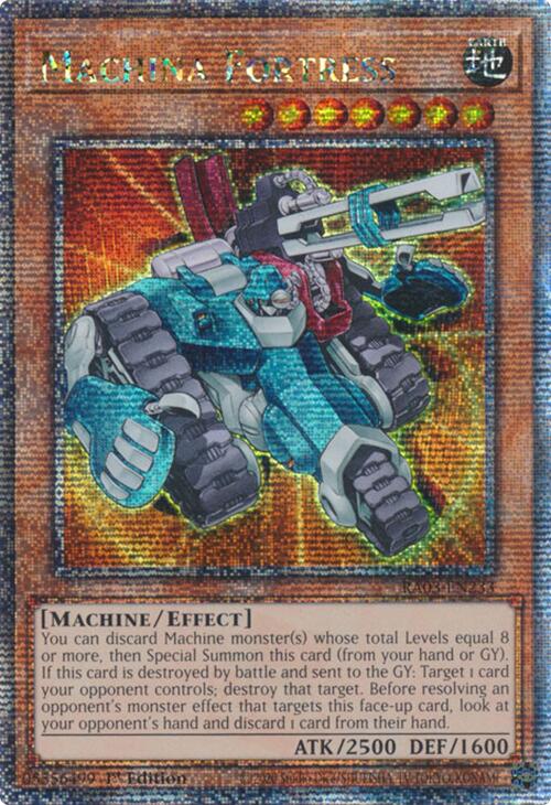 Machina Fortress (Quarter Century Secret Rare) [RA03-EN233] Quarter Century Secret Rare | Mega City Incorporated