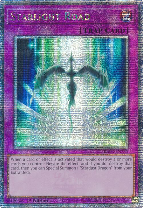 Starlight Road (Quarter Century Secret Rare) [RA03-EN235] Quarter Century Secret Rare | Mega City Incorporated