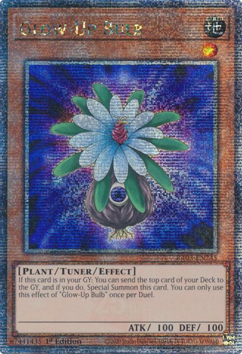 Glow-Up Bulb (Quarter Century Secret Rare) [RA03-EN245] Quarter Century Secret Rare | Mega City Incorporated