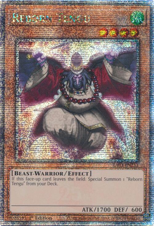 Reborn Tengu (Quarter Century Secret Rare) [RA03-EN251] Quarter Century Secret Rare | Mega City Incorporated