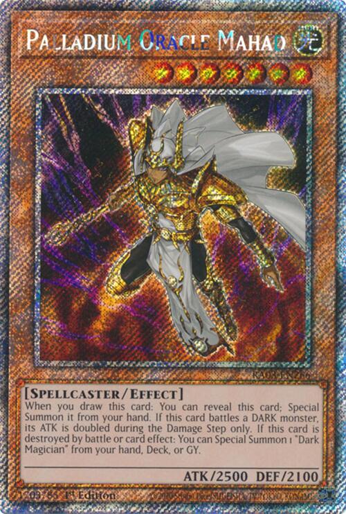 Palladium Oracle Mahad (Platinum Secret Rare) [RA03-EN266] Platinum Secret Rare | Mega City Incorporated