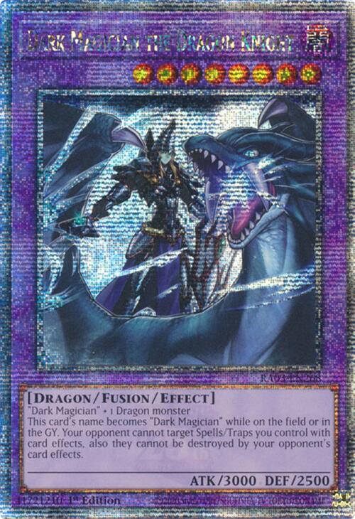 Dark Magician the Dragon Knight (Quarter Century Secret Rare) [RA03-EN268] Quarter Century Secret Rare | Mega City Incorporated